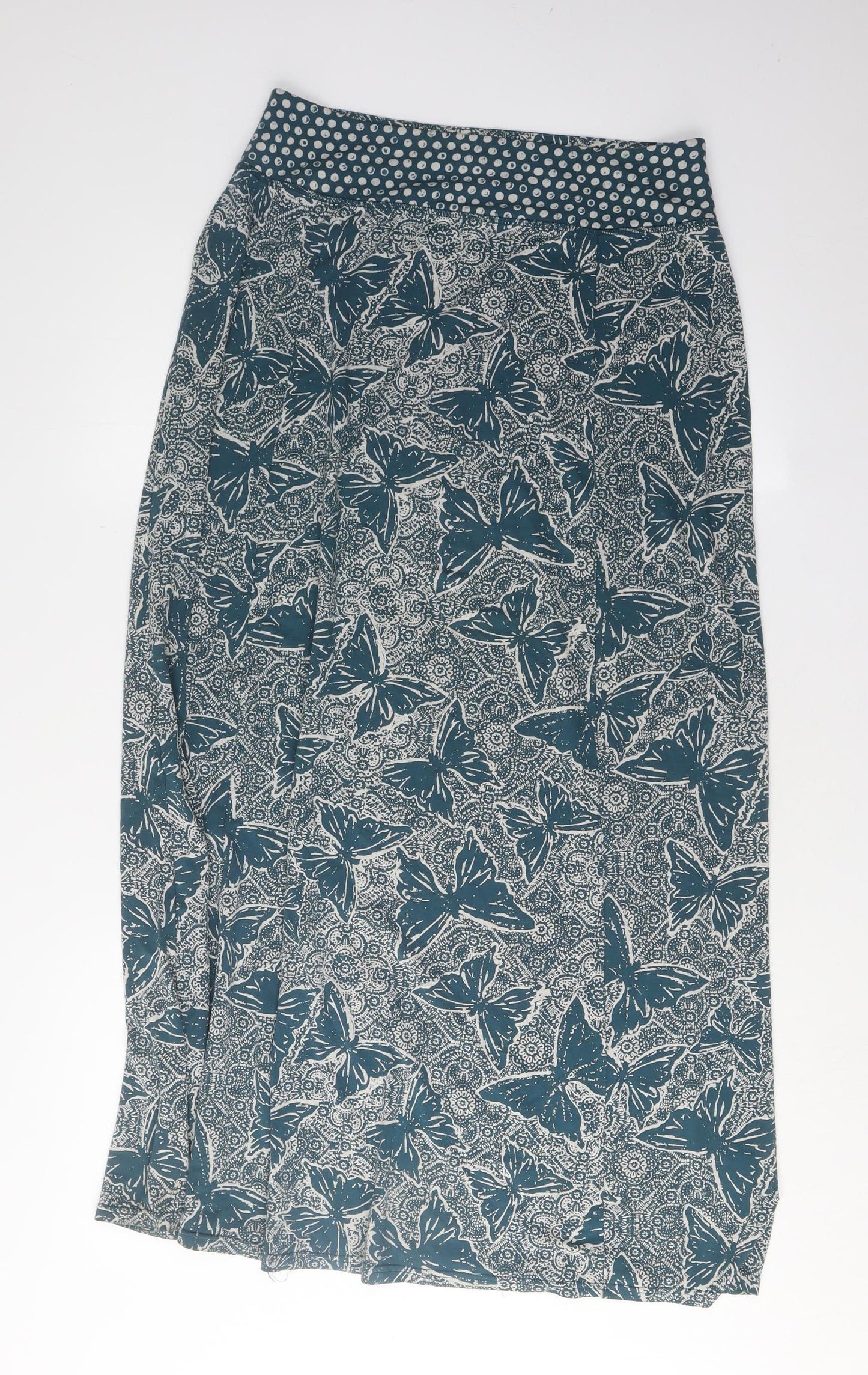 White Stuff Women's Multicoloured Skirt Size 10