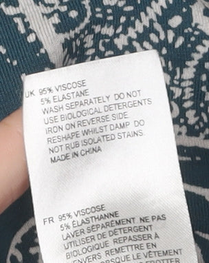 White Stuff Women's Multicoloured Skirt Size 10