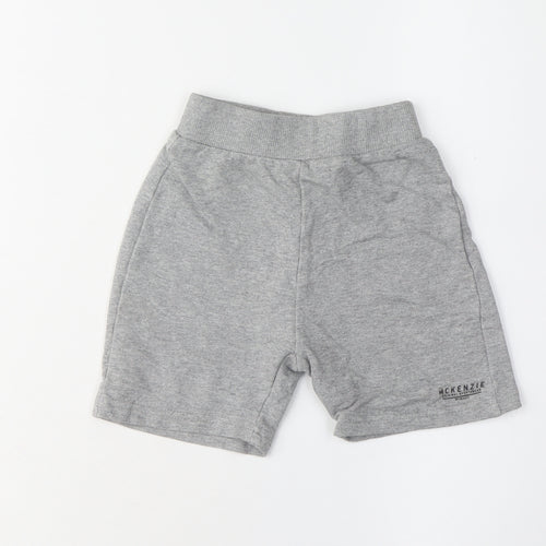 McKenzie Boys Grey Sweat Shorts 4 Years Casual Summer