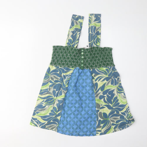 White Stuff Women's Multicoloured Floral Tank Top Size 10