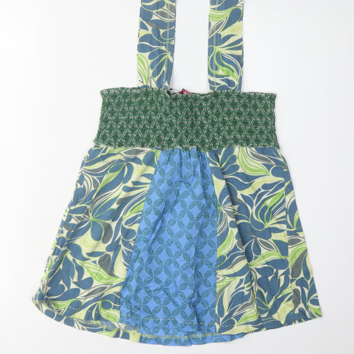 White Stuff Women's Multicoloured Floral Tank Top Size 10