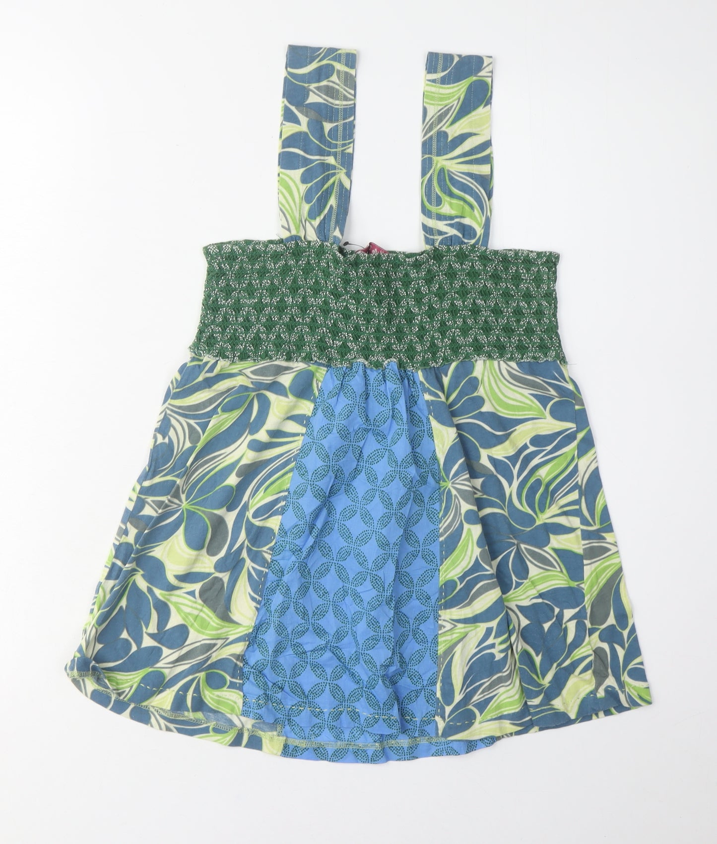 White Stuff Women's Multicoloured Floral Tank Top Size 10