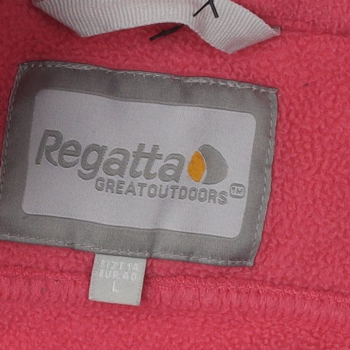 Regatta Women's Pink Fleece Jacket Size 14