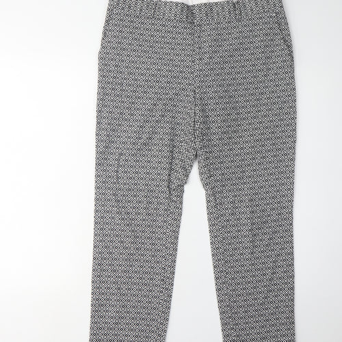 Banana Republic Women’s Multicolour Geometric Trousers
