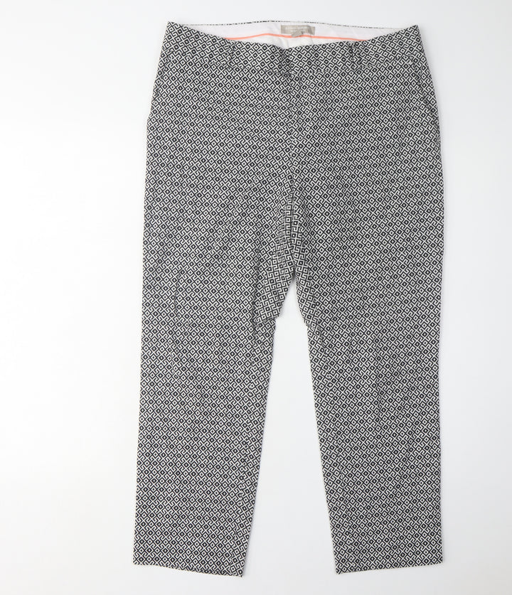Banana Republic Women’s Multicolour Geometric Trousers