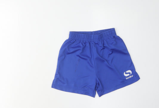 Sondico Boys Blue Shorts 3-4 Years Elastic Waist