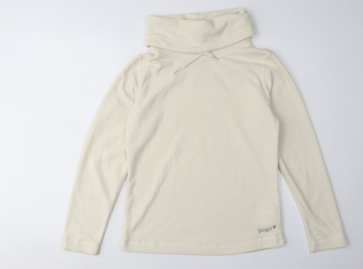 Gelert Women's Ivory Fleece Hoodie Size 8