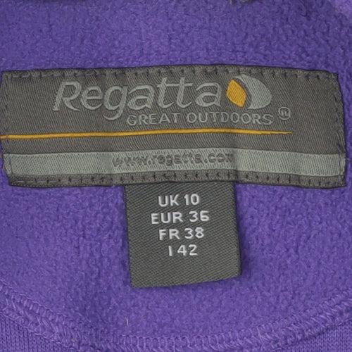 Regatta Women’s Purple Pullover Sweatshirt Size 10