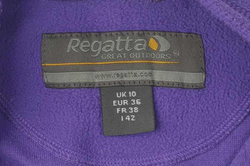 Regatta Women’s Purple Pullover Sweatshirt Size 10