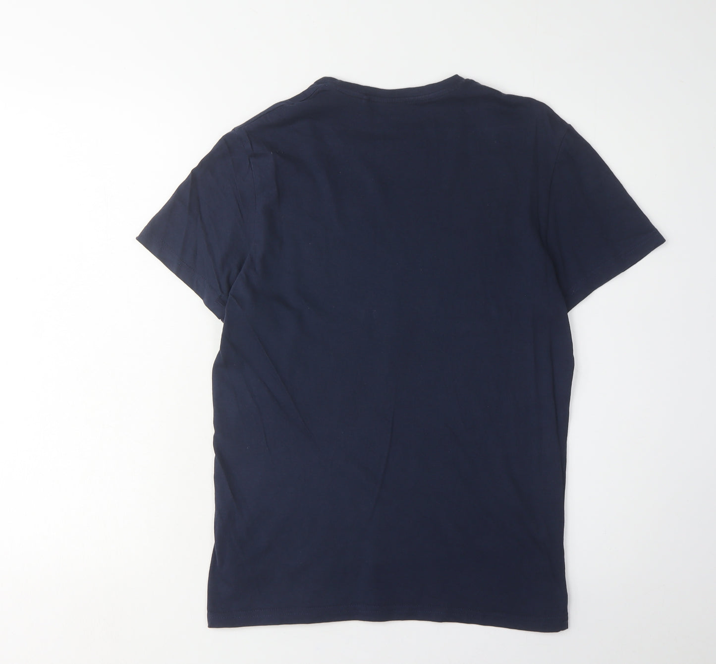 Firetrap Men's Blue Crew Neck T-Shirt, S