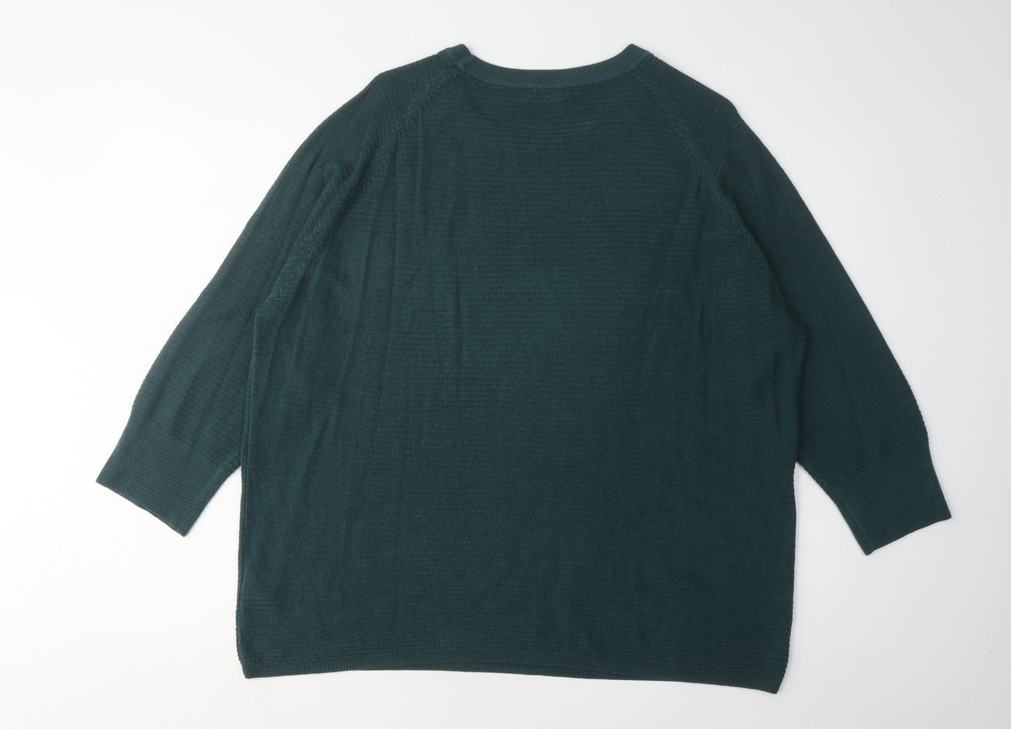 Jacqueline de Yong Women's Green Pullover Jumper