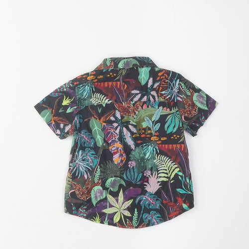 Next Unisex Baby Multicoloured Button-Up Shirt 6-9 Months