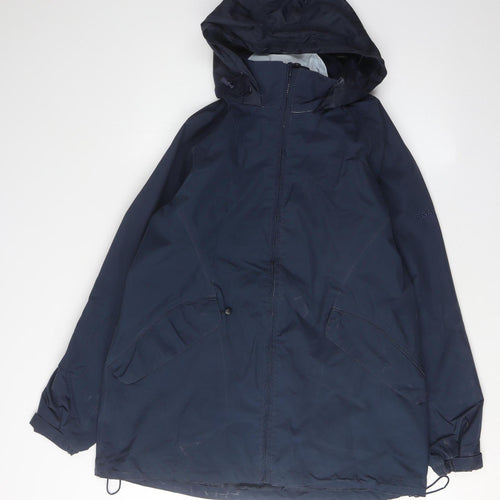 Regatta Women's Blue Hooded Jacket Size 12