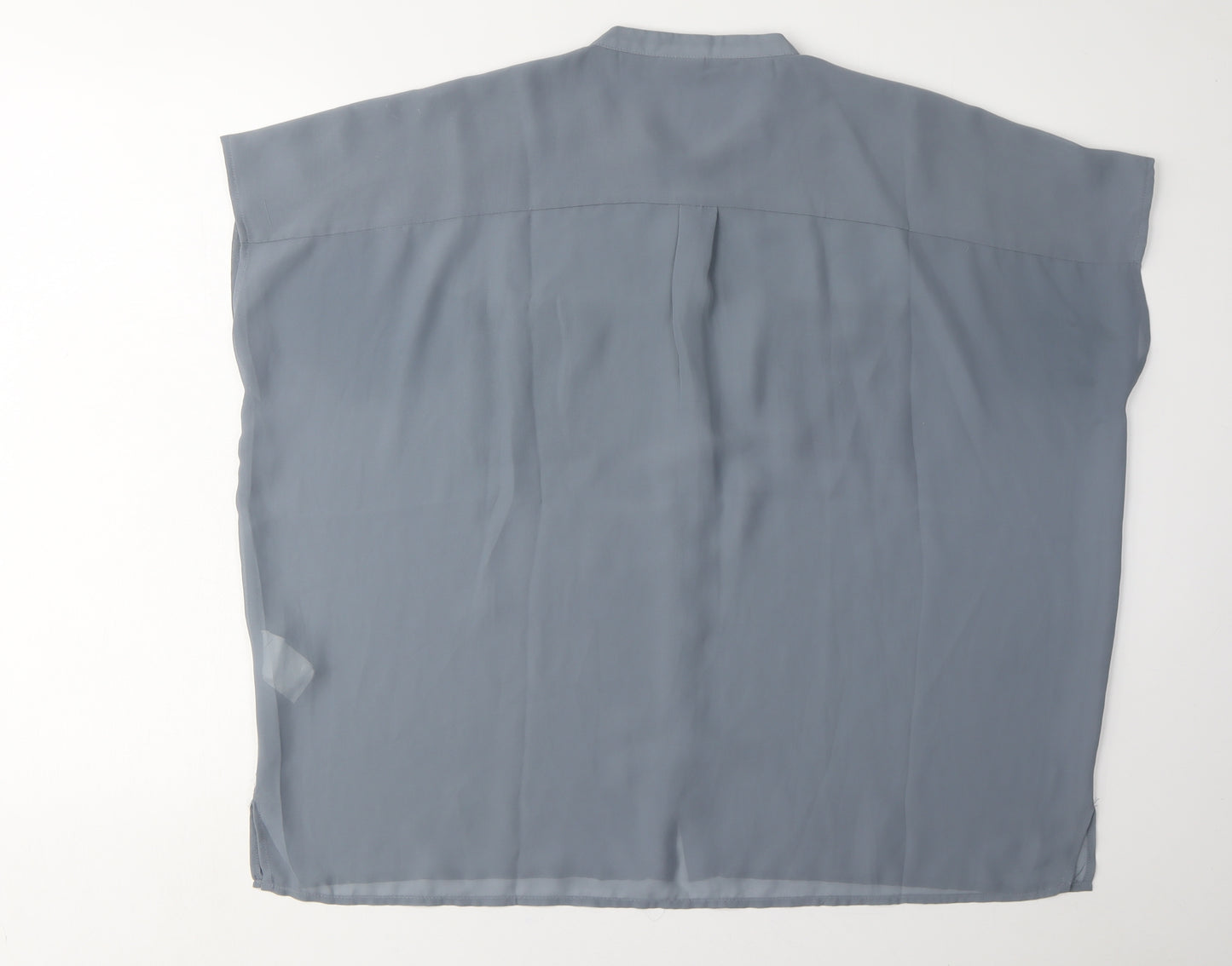 Firetrap Women's Grey Button-Up Shirt Size 14