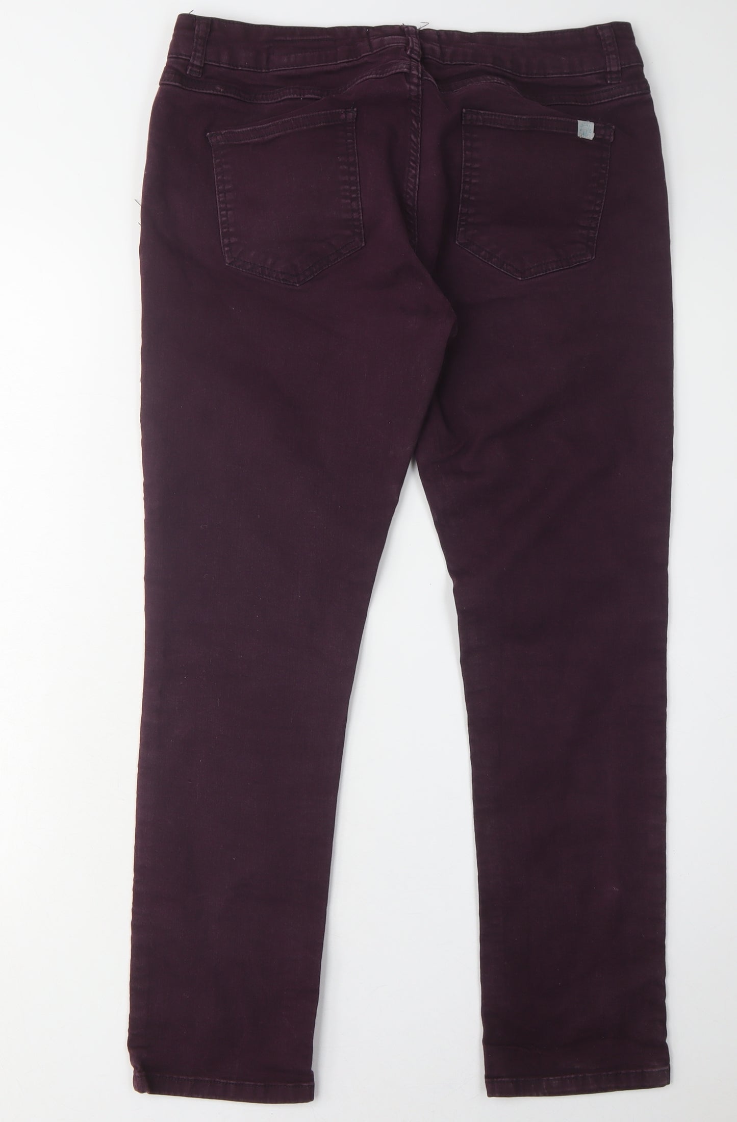 Mantaray Women's Purple Straight Jeans - Size 14 Slim