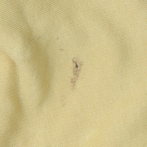 Marks and Spencer Men's Yellow Full Zip Hoodie M