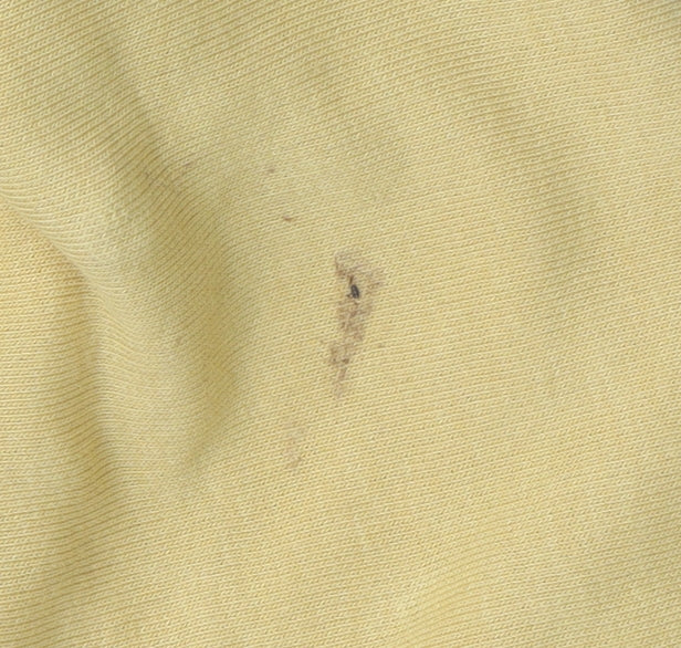 Marks and Spencer Men's Yellow Full Zip Hoodie M