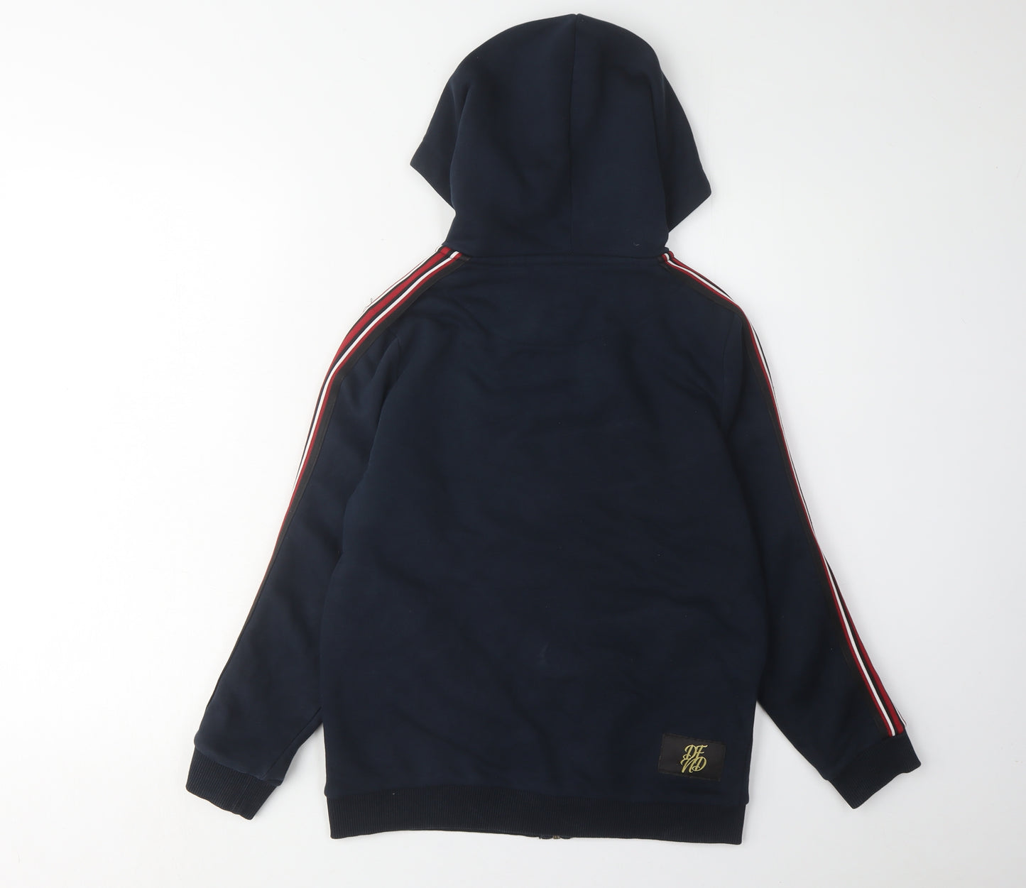 DFND Boys Blue Full Zip Hoodie 13-14 Years with Logo