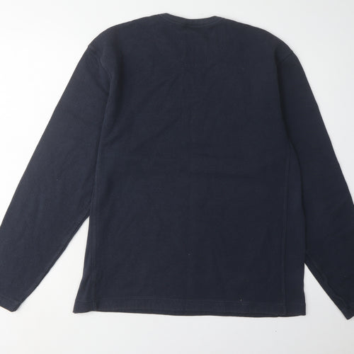GAP Men's Blue Crew Neck Sweatshirt Size L