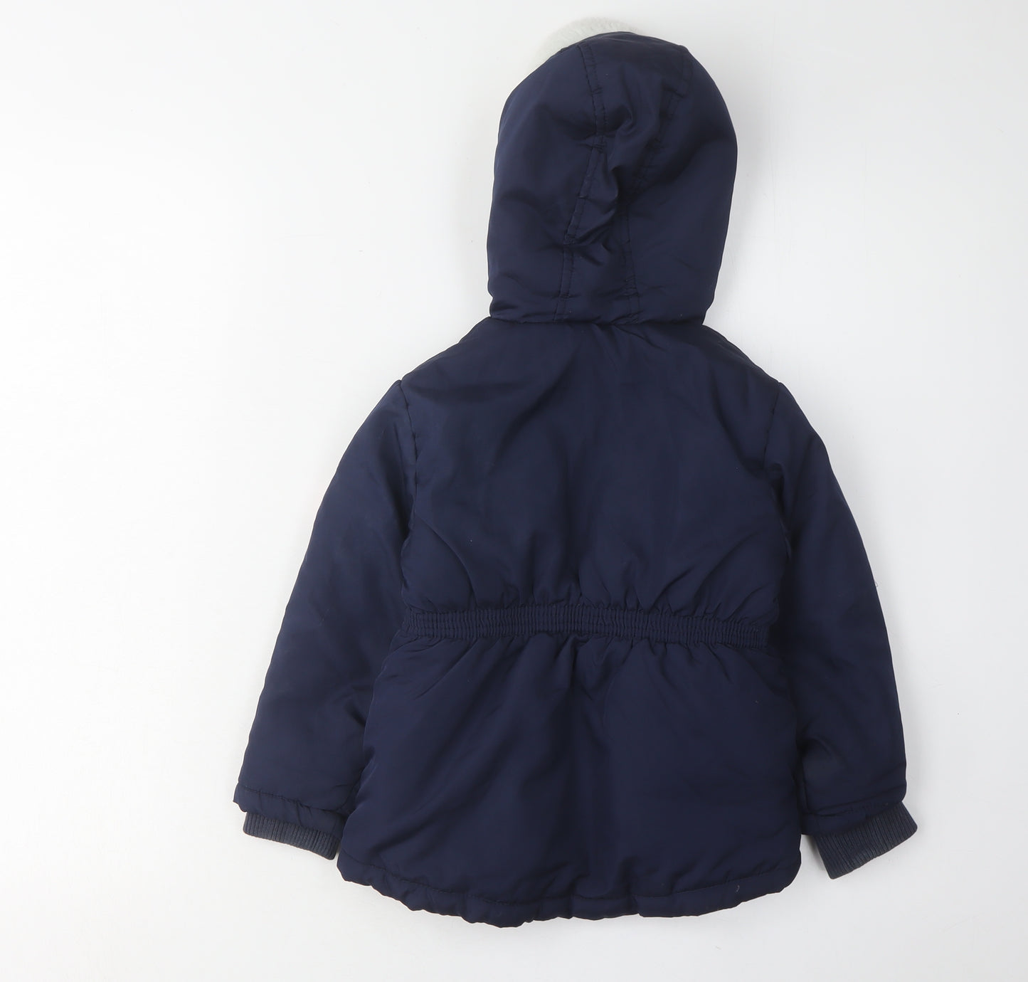 Nutmeg Girls Peppa Pig Blue Puffer Jacket 3-4 Years