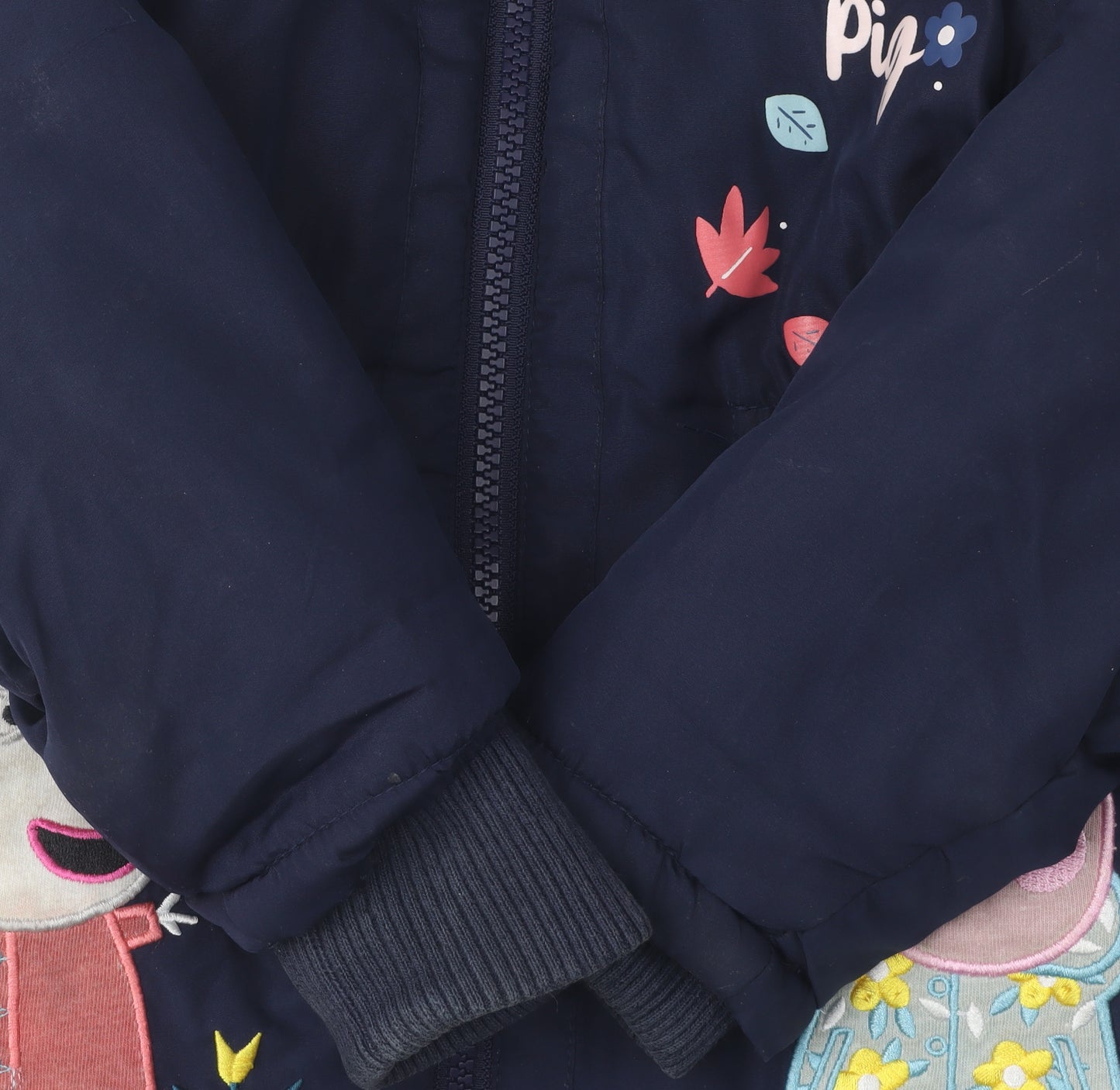 Nutmeg Girls Peppa Pig Blue Puffer Jacket 3-4 Years
