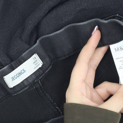Marks and Spencer Black Jegging Jeans - Size 18