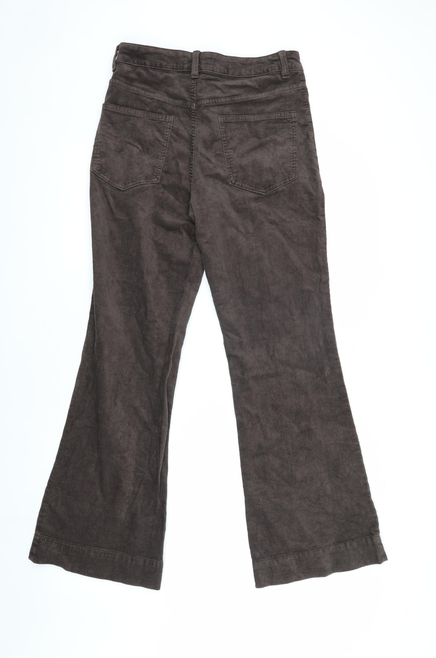 Marks and Spencer Women's Corduroy Brown Trousers Size 10