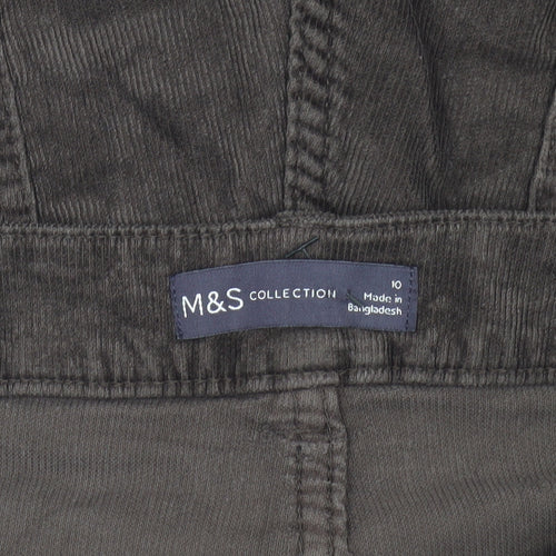 Marks and Spencer Women's Corduroy Brown Trousers Size 10