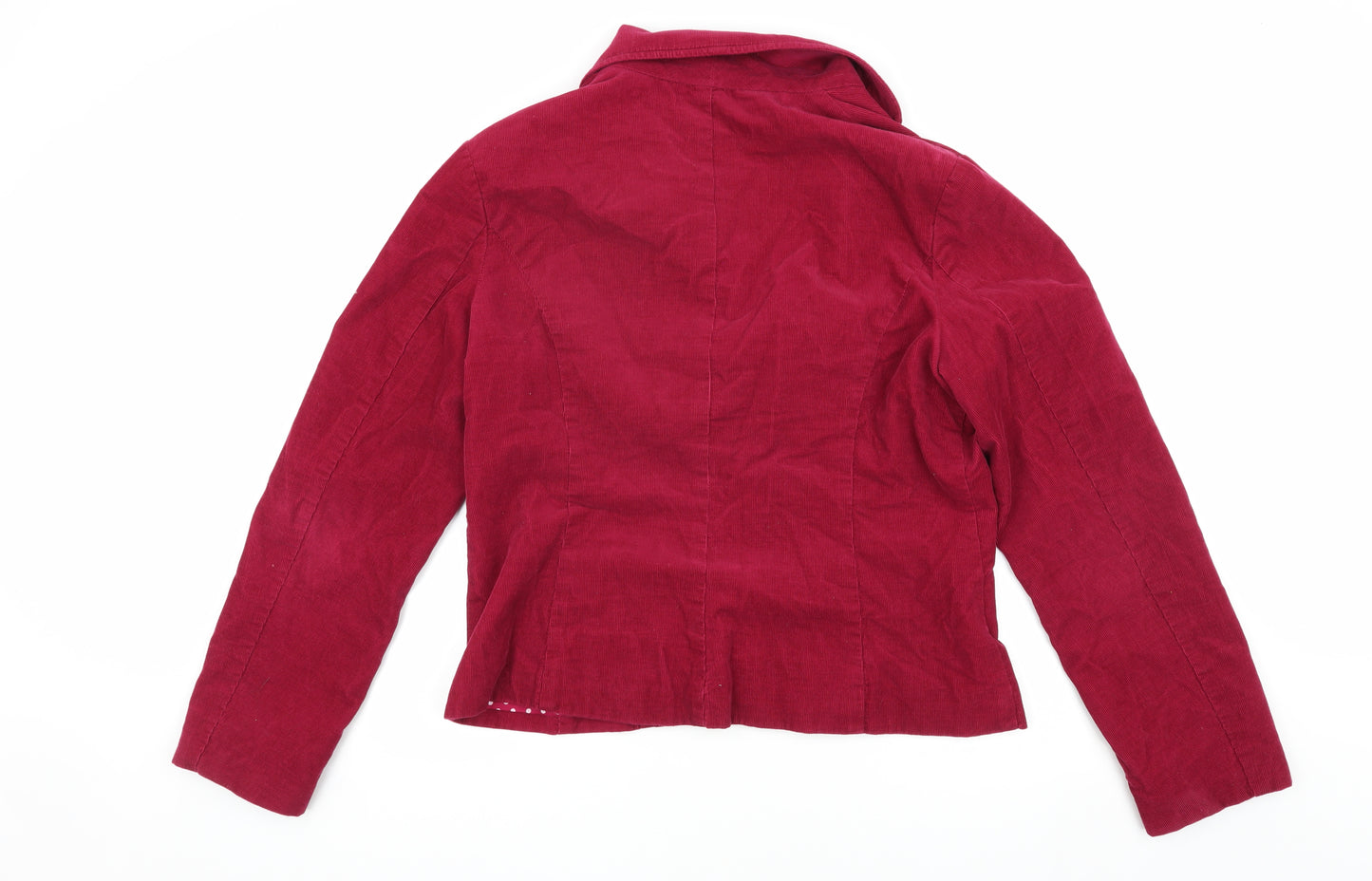 Laura Ashley Red Corduroy Blazer Women’s UK 16