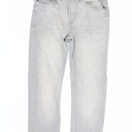 Next Men's Grey Skinny Jeans 28 Regular Denim