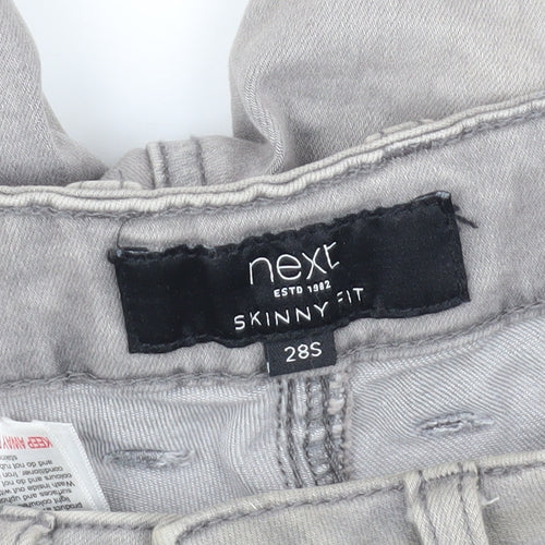 Next Men's Grey Skinny Jeans 28 Regular Denim