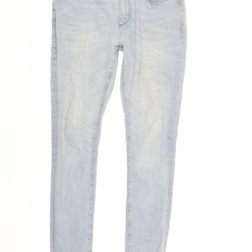 River Island Men's Grey Skinny Jeans Size 34