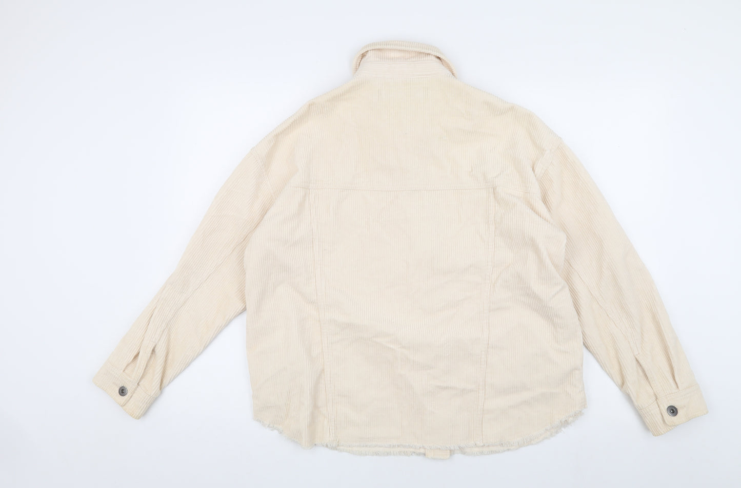 Zara Women's Beige Corduroy Shacket XS