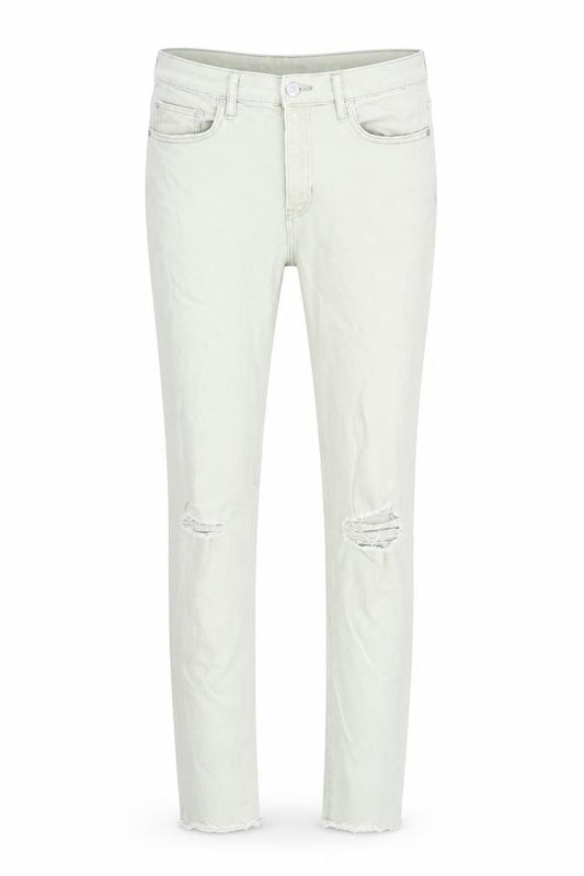 Front view of Gap Women’s Grey Jegging Jeans, size UK 8, Distressed Style