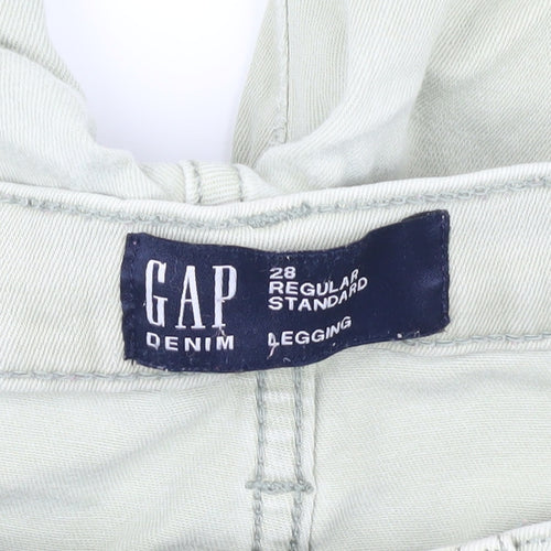 Gap Women’s Grey Jegging Jeans Size 8, Distressed Style