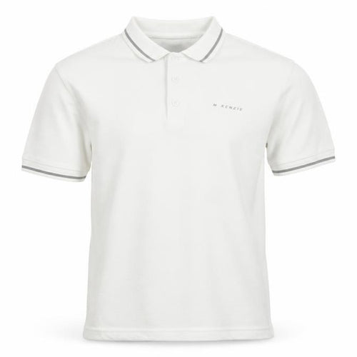 McKenzie Men's White Polo Shirt, Size S, Casual Cotton