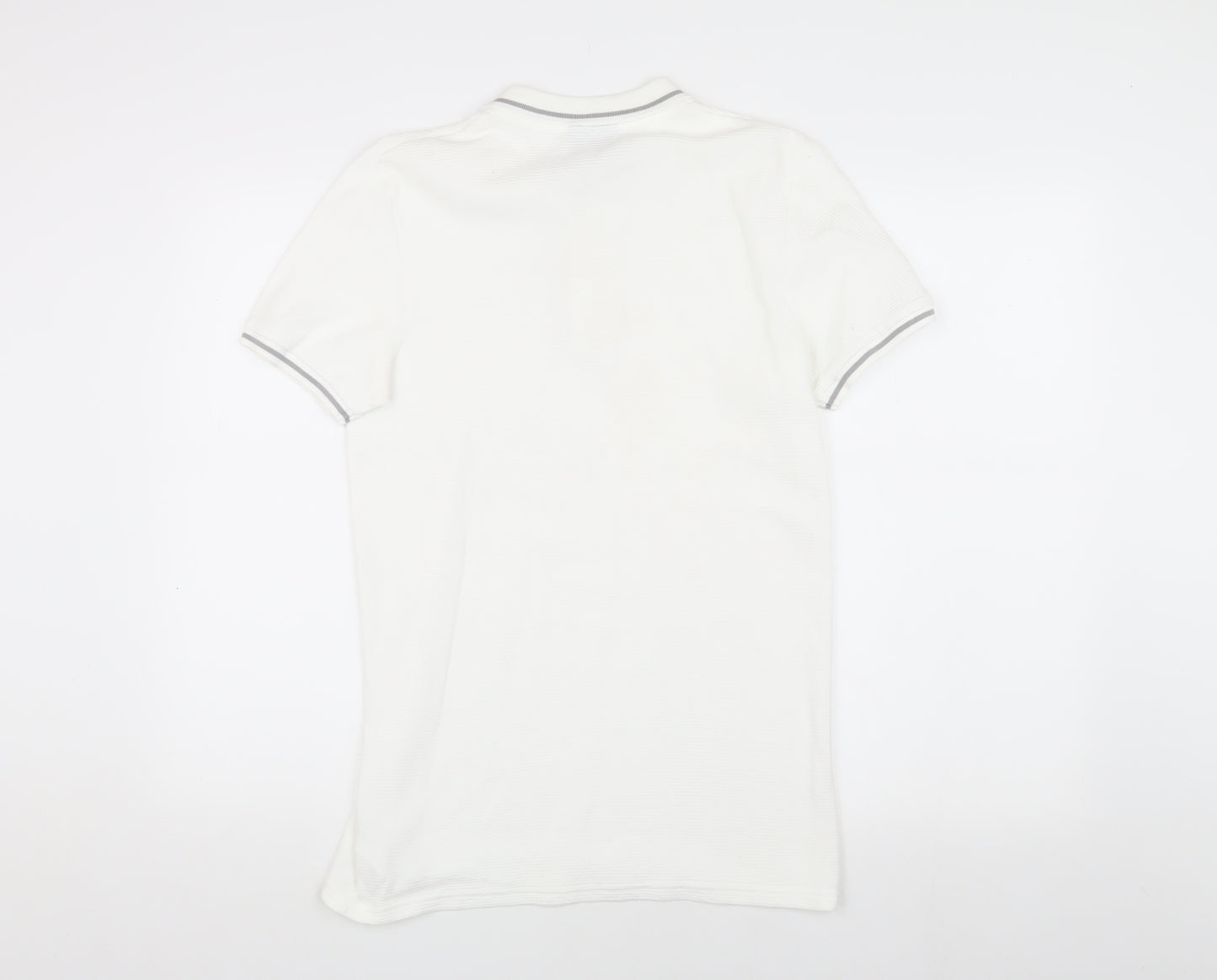 McKenzie Men's White Polo Shirt, Size S, Casual Cotton