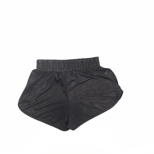 Everlast Girls Black Activewear Shorts Age 7-8