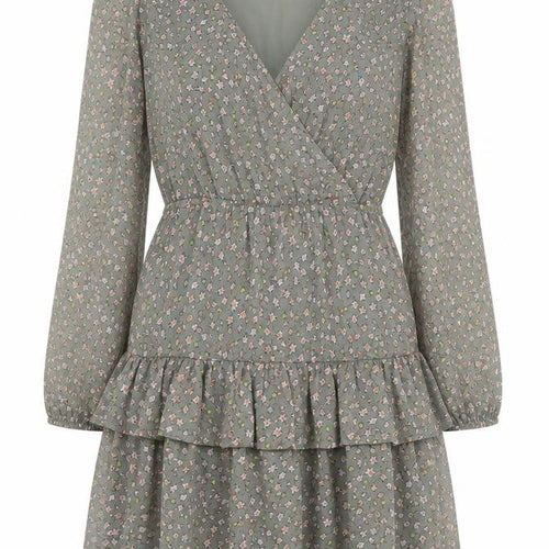 Jacqueline de Yong Women's Floral Wrap Dress Size 6