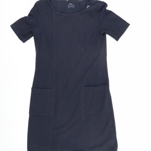 White Stuff Women's Blue Shift Dress Size 10
