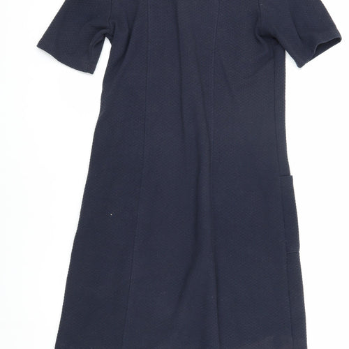 White Stuff Women's Blue Shift Dress Size 10