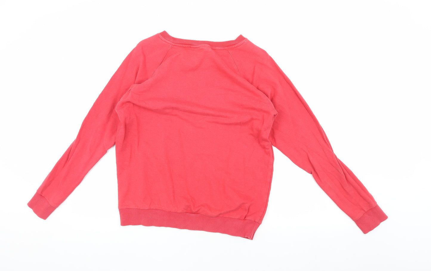 Coca-Cola Women's Red Sweatshirt Size 10