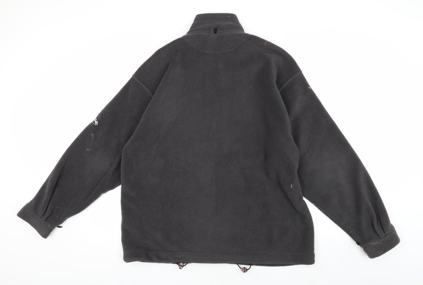Trespass Men's Black Fleece Jacket, Size M, Full Zip