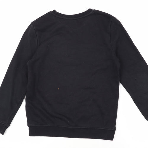 Marvel Boys Black Panther Sweatshirt, Black, 9-10 Years, Pullover