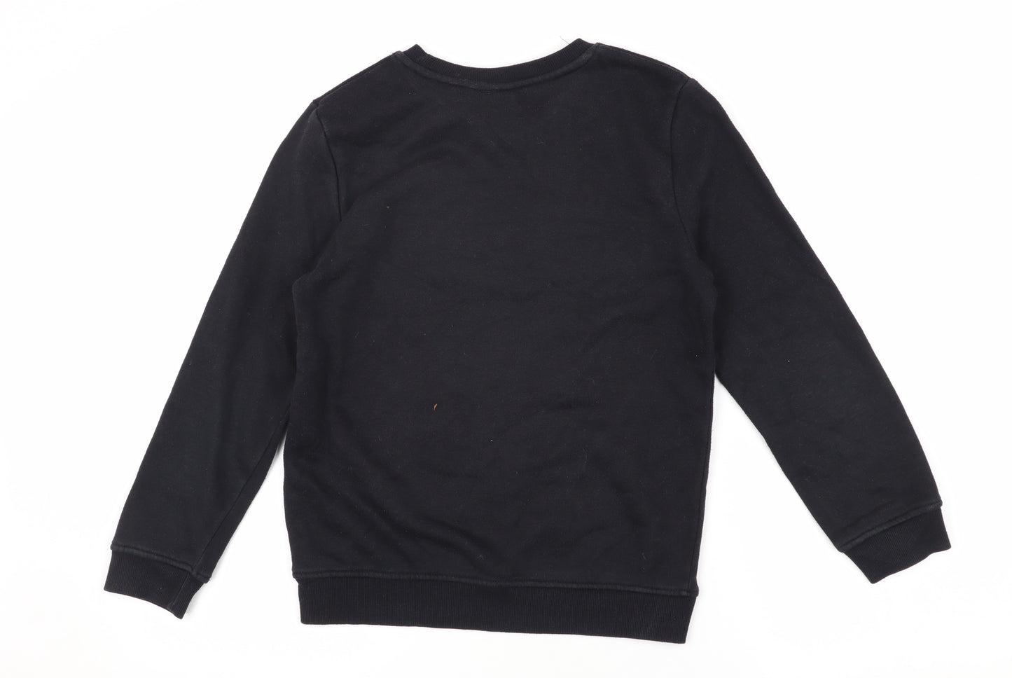 Marvel Boys Black Panther Sweatshirt, Black, 9-10 Years, Pullover