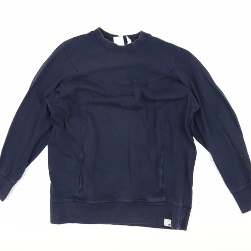 Adidas Women's Blue Pullover Sweatshirt Size 12