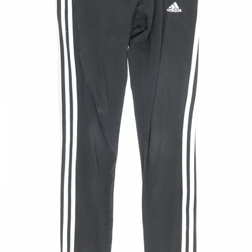 Adidas Women's Black Track Pants, Size S, Gym Activewear