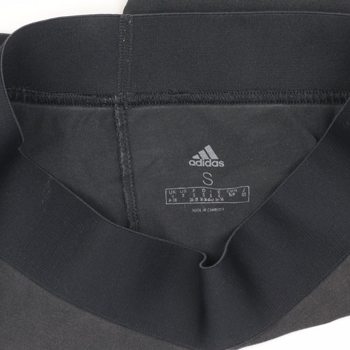 Adidas Women's Black Track Pants, Size S, Gym Activewear