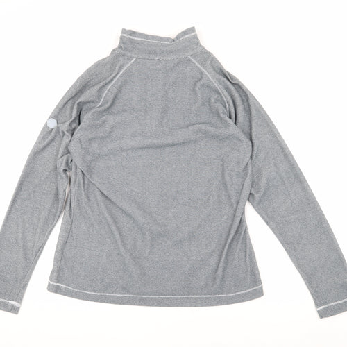 Regatta Women's Grey Henley Sweatshirt Size 14