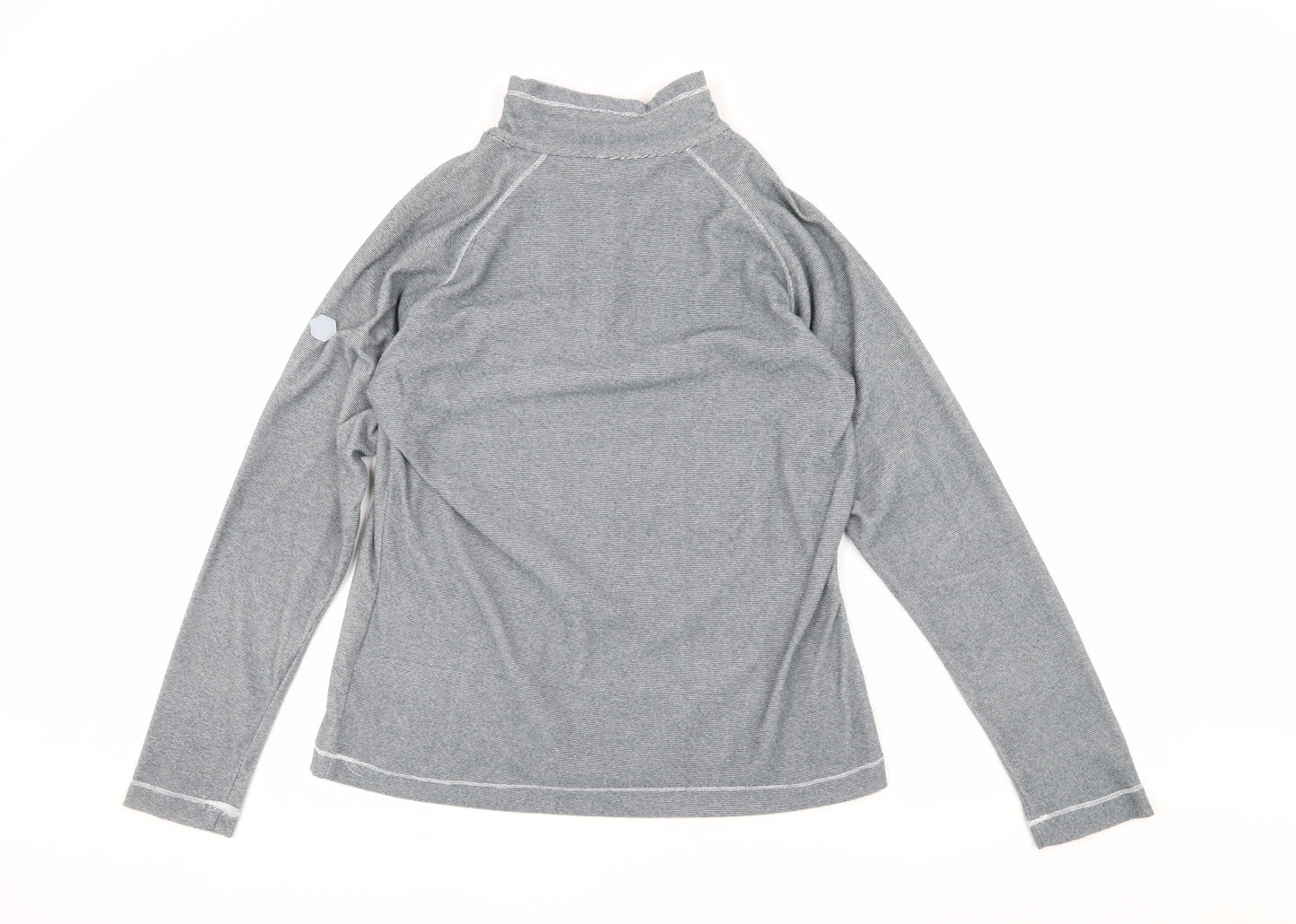 Regatta Women's Grey Henley Sweatshirt Size 14